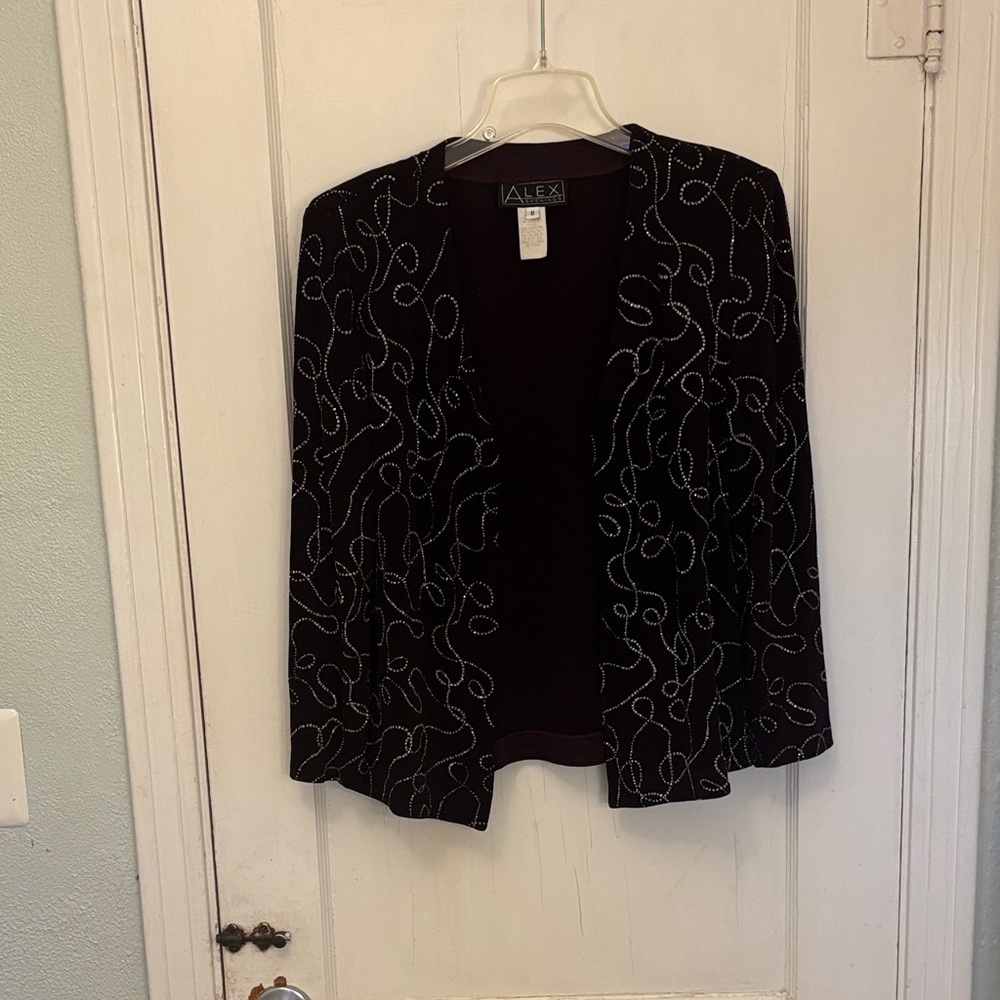Alex Evenings Deep Purple Jacket